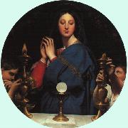 Jean-Auguste Dominique Ingres The Virgin with the Host USA oil painting artist